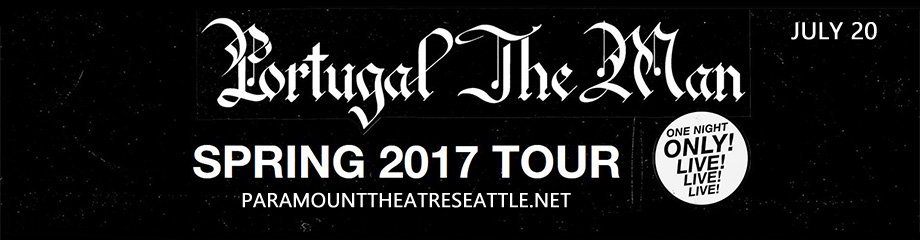 Portugal The Man at Paramount Theatre Seattle