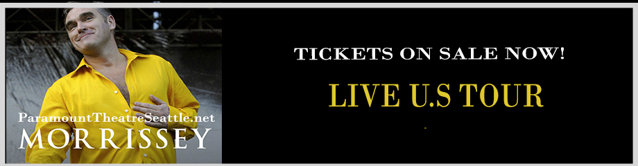 Morrissey at Paramount Theatre Seattle