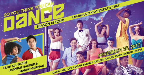 So You Think You Can Dance? at Paramount Theatre Seattle