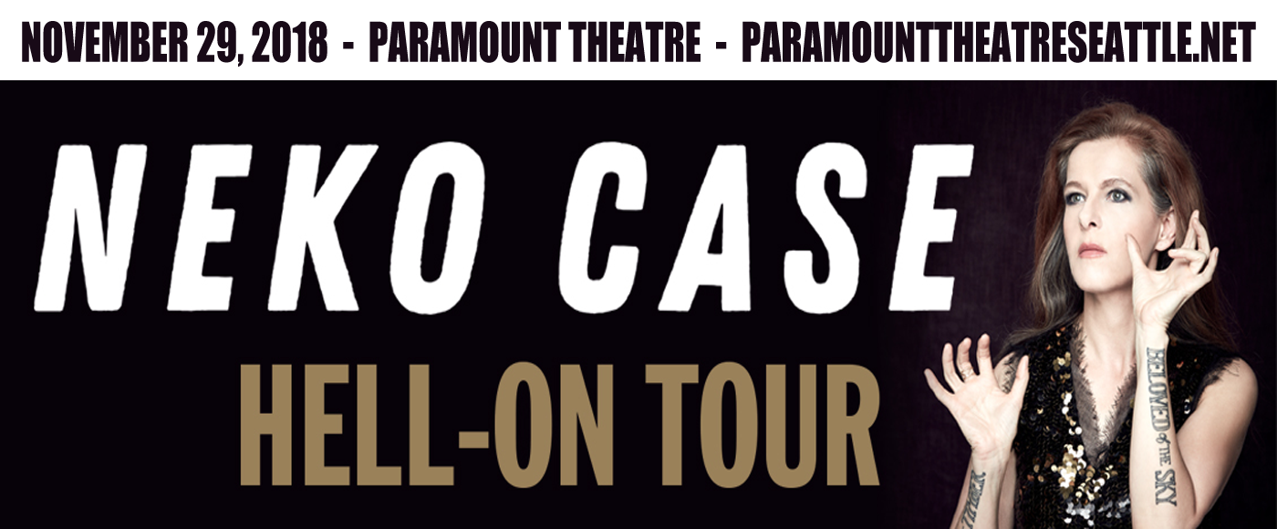Neko Case at Paramount Theatre Seattle tickets Neko Case at Paramount Theatre Seattle