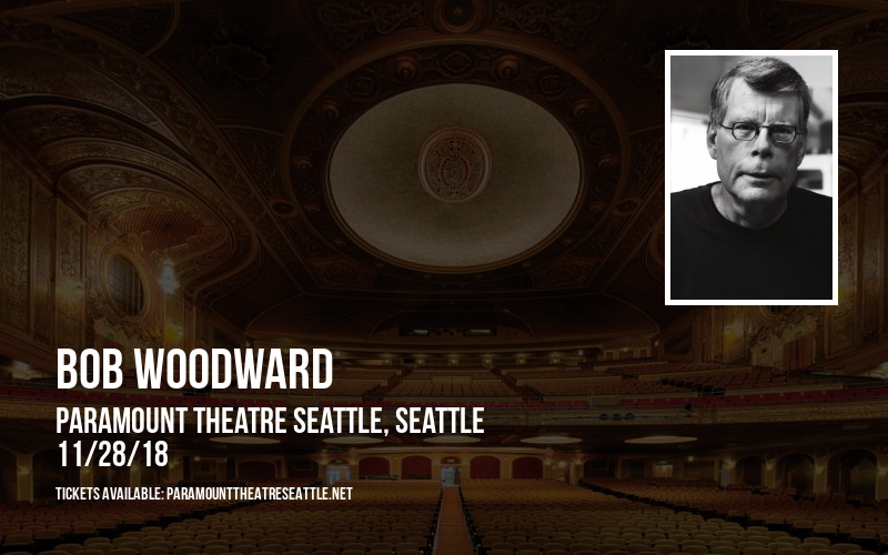 Bob Woodward at Paramount Theatre Seattle tickets Bob Woodward at Paramount Theatre Seattle