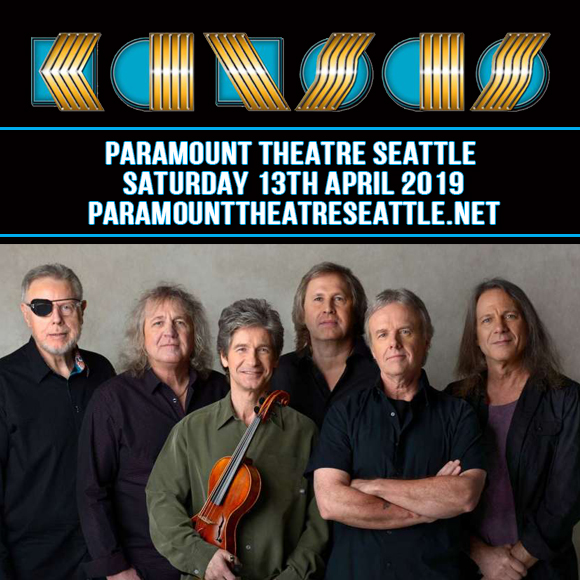 Kansas - The Band at Paramount Theatre Seattle