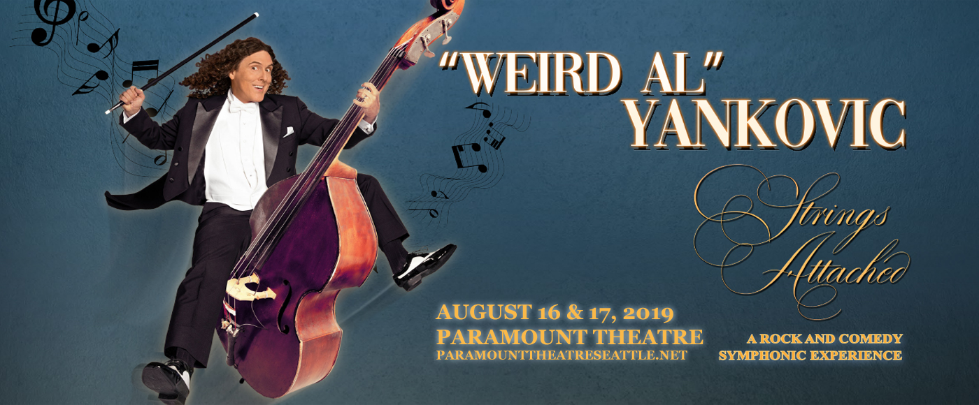 Weird Al Yankovic at Paramount Theatre Seattle tickets Weird Al Yankovic at Paramount Theatre Seattle