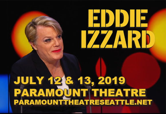 Eddie Izzard at Paramount Theatre Seattle