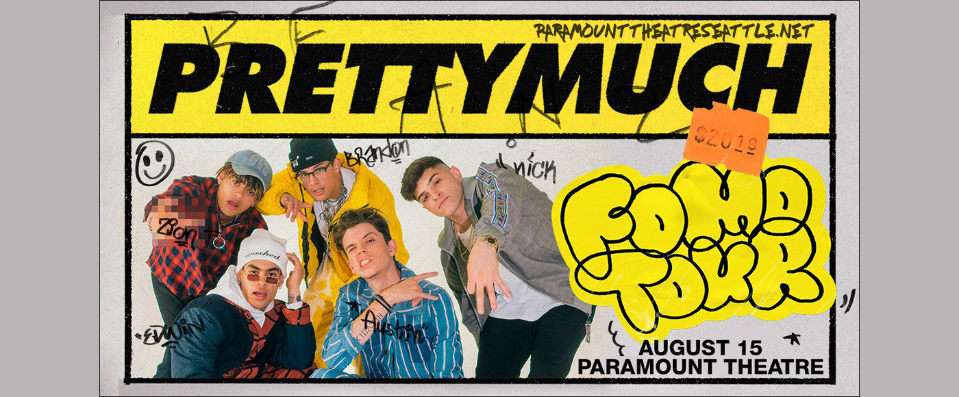 Prettymuch at Paramount Theatre Seattle tickets Prettymuch at Paramount Theatre Seattle