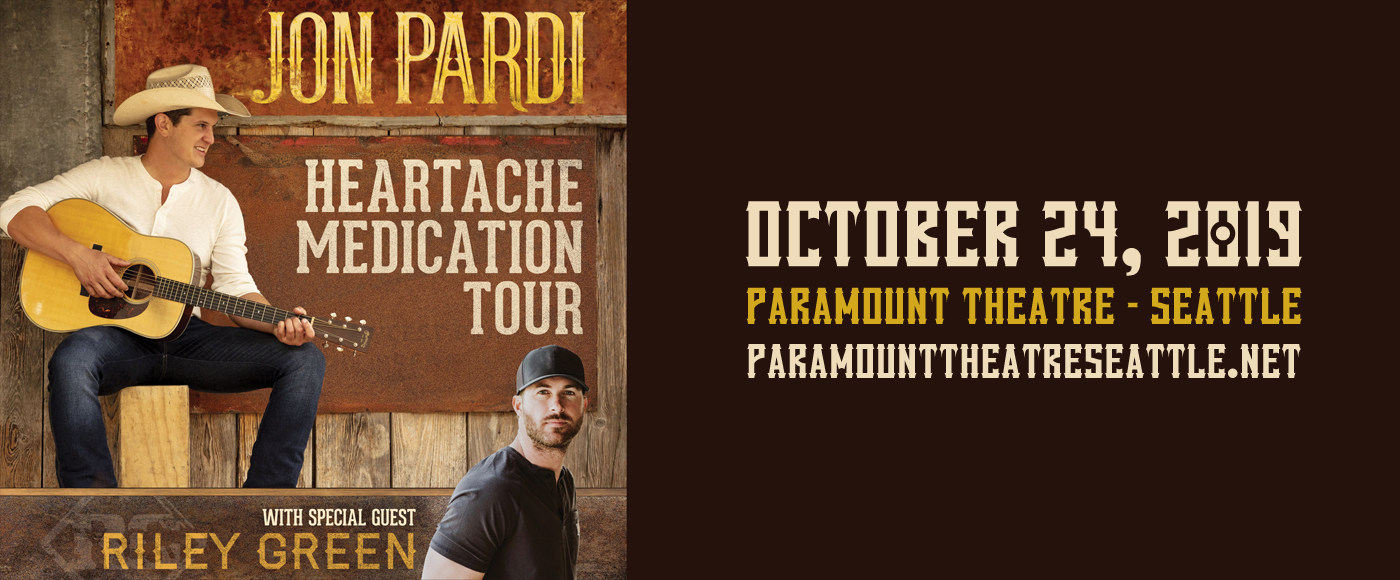 Jon Pardi & Riley Green at Paramount Theatre Seattle tickets Jon Pardi & Riley Green at Paramount Theatre Seattle