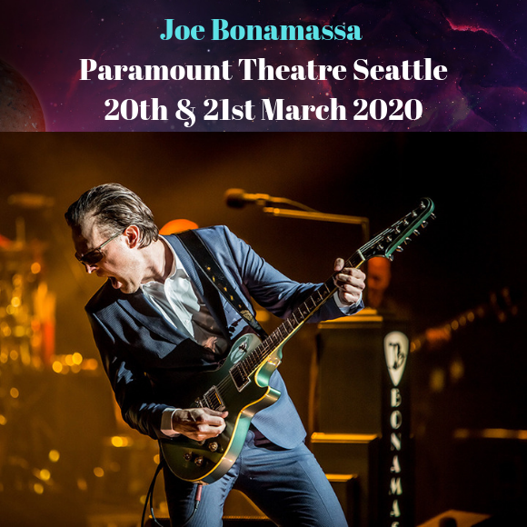 Joe Bonamassa at Paramount Theatre Seattle