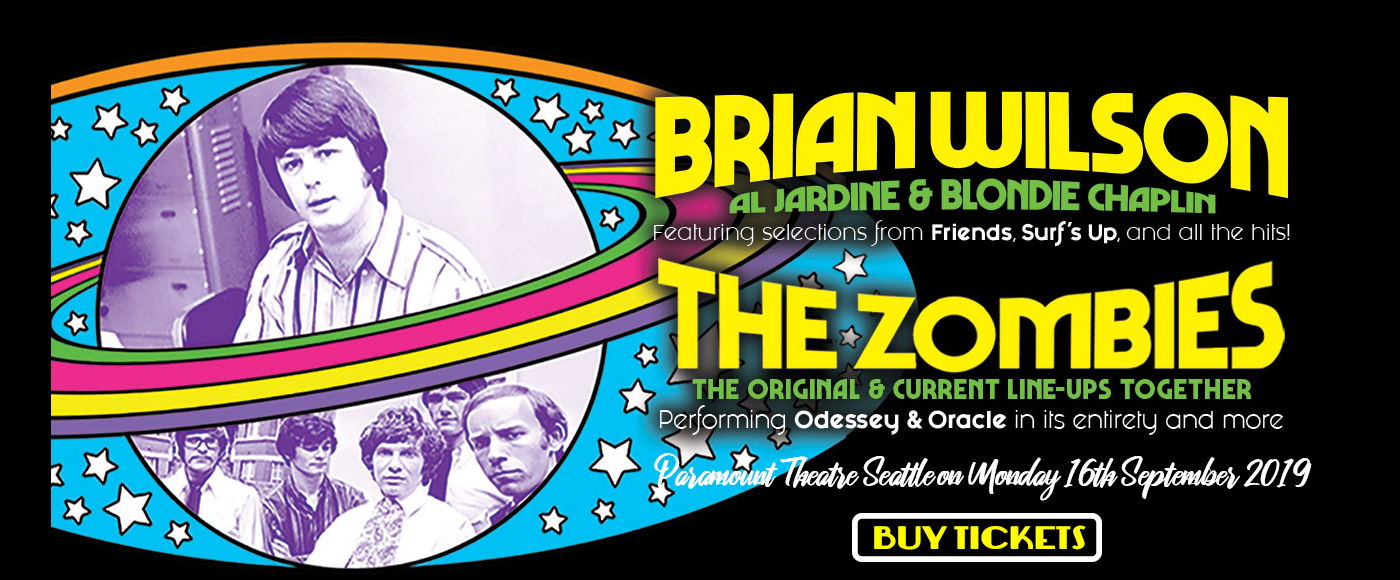 Brian Wilson & The Zombies at Paramount Theatre Seattle