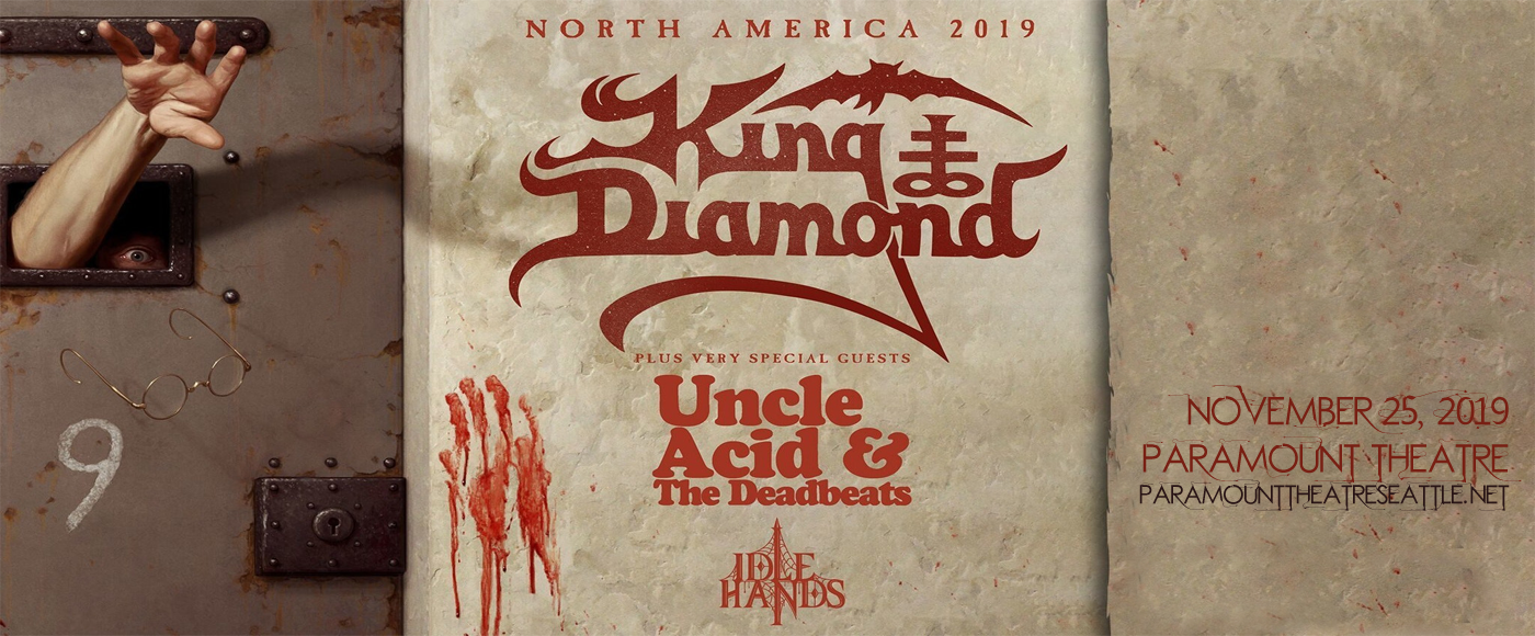 King Diamond at Paramount Theatre Seattle tickets King Diamond at Paramount Theatre Seattle