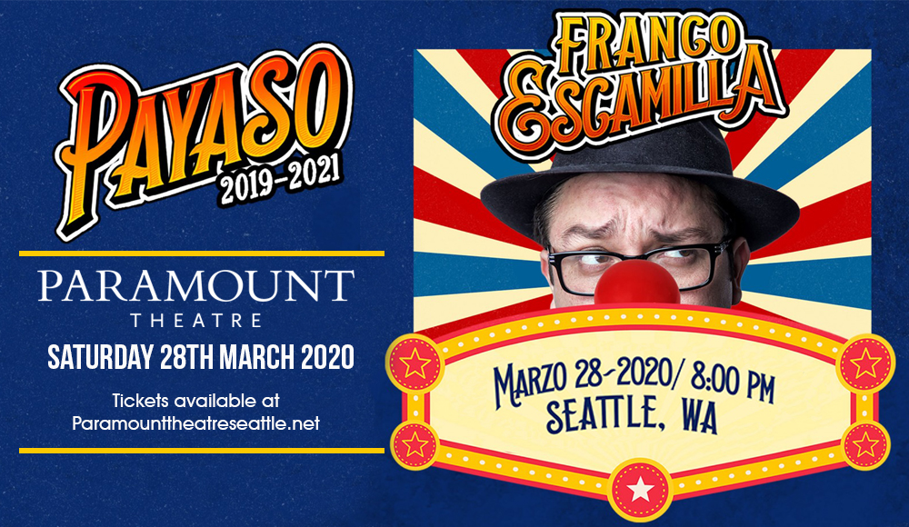 Franco Escamilla at Paramount Theatre Seattle