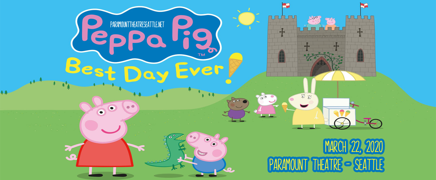 Peppa Pig at Paramount Theatre Seattle tickets Peppa Pig at Paramount Theatre Seattle