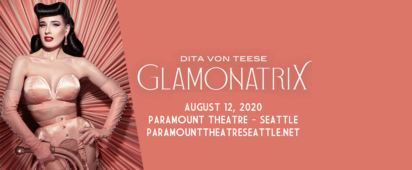 Dita Von Teese at Paramount Theatre Seattle tickets Dita Von Teese at Paramount Theatre Seattle