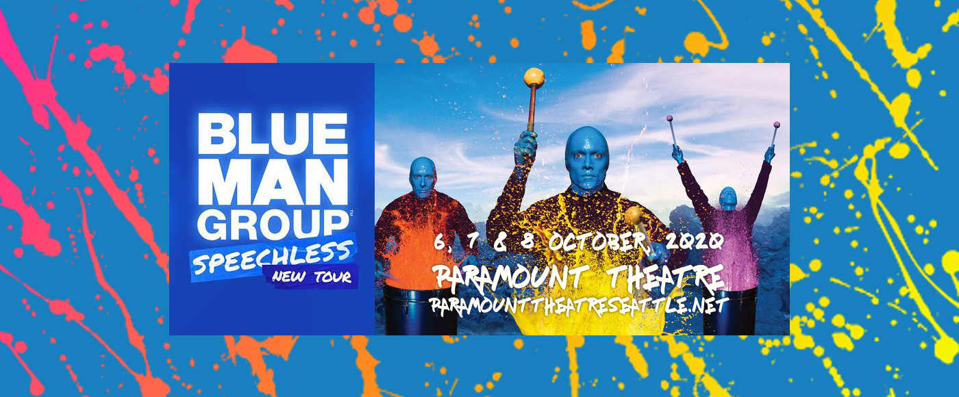 Blue Man Group [CANCELLED] at Paramount Theatre Seattle
