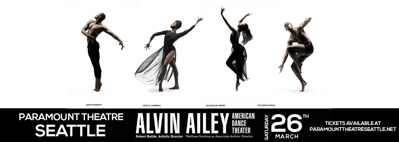 Alvin Ailey American Dance Theater at Paramount Theatre Seattle
