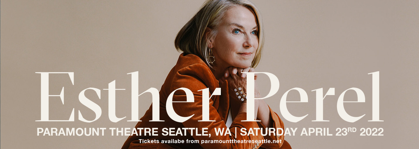 Esther Perel at Paramount Theatre Seattle