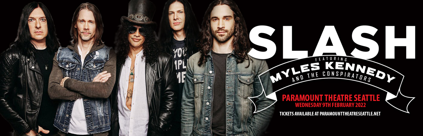 Slash & Myles Kennedy and The Conspirators at Paramount Theatre Seattle