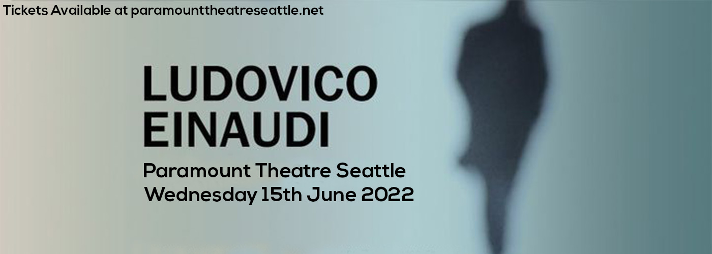 Ludovico Einaudi at Paramount Theatre Seattle