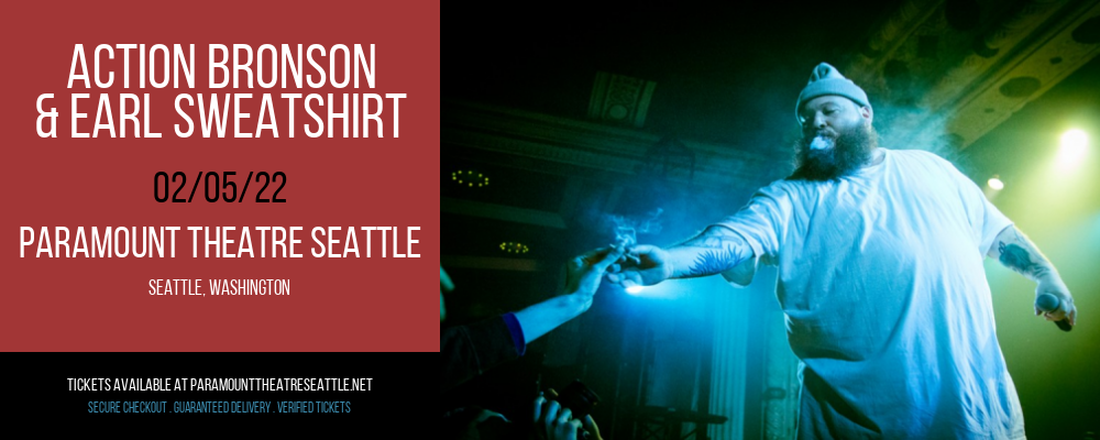 Action Bronson & Earl Sweatshirt at Paramount Theatre Seattle