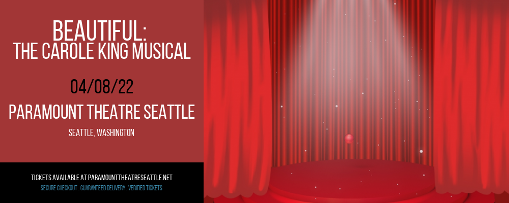 Beautiful: The Carole King Musical at Paramount Theatre Seattle