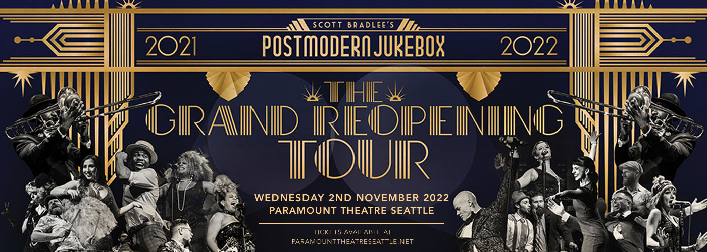Scott Bradlee's Postmodern Jukebox at Paramount Theatre Seattle tickets Scott Bradlee's Postmodern Jukebox at Paramount Theatre Seattle