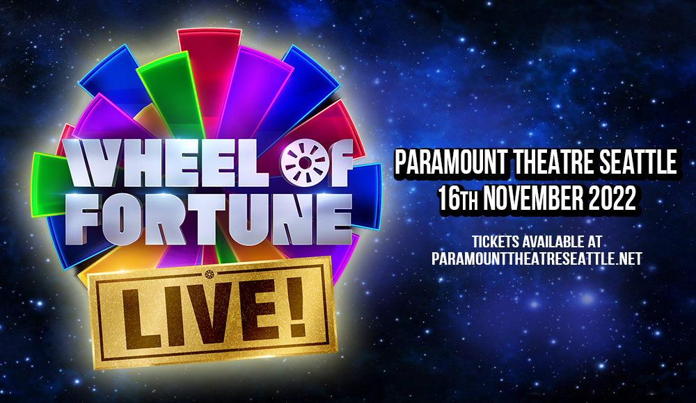 Wheel Of Fortune Live! at Paramount Theatre Seattle