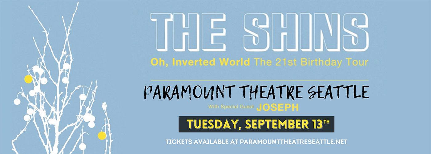 The Shins at Paramount Theatre Seattle tickets The Shins at Paramount Theatre Seattle