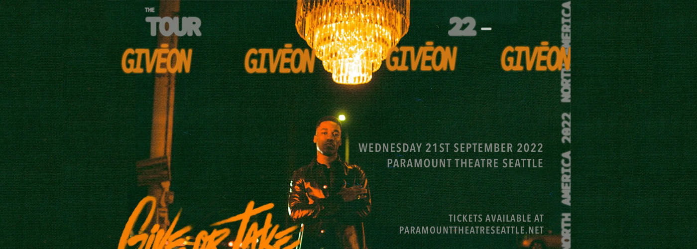 Giveon at Paramount Theatre Seattle