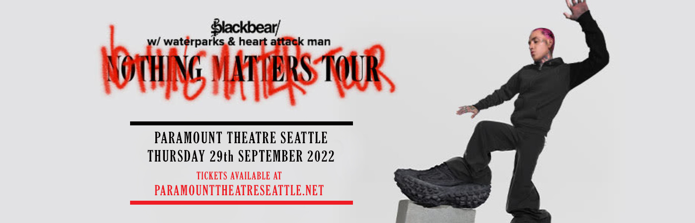 Blackbear at Paramount Theatre Seattle tickets Blackbear at Paramount Theatre Seattle