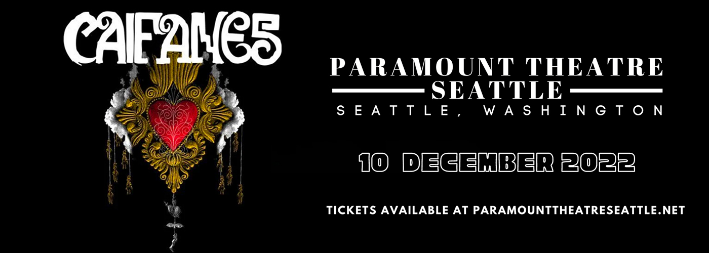 Caifanes at Paramount Theatre Seattle tickets Caifanes at Paramount Theatre Seattle