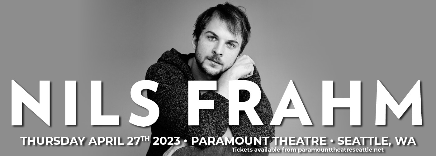 Nils Frahm at Paramount Theatre Seattle
