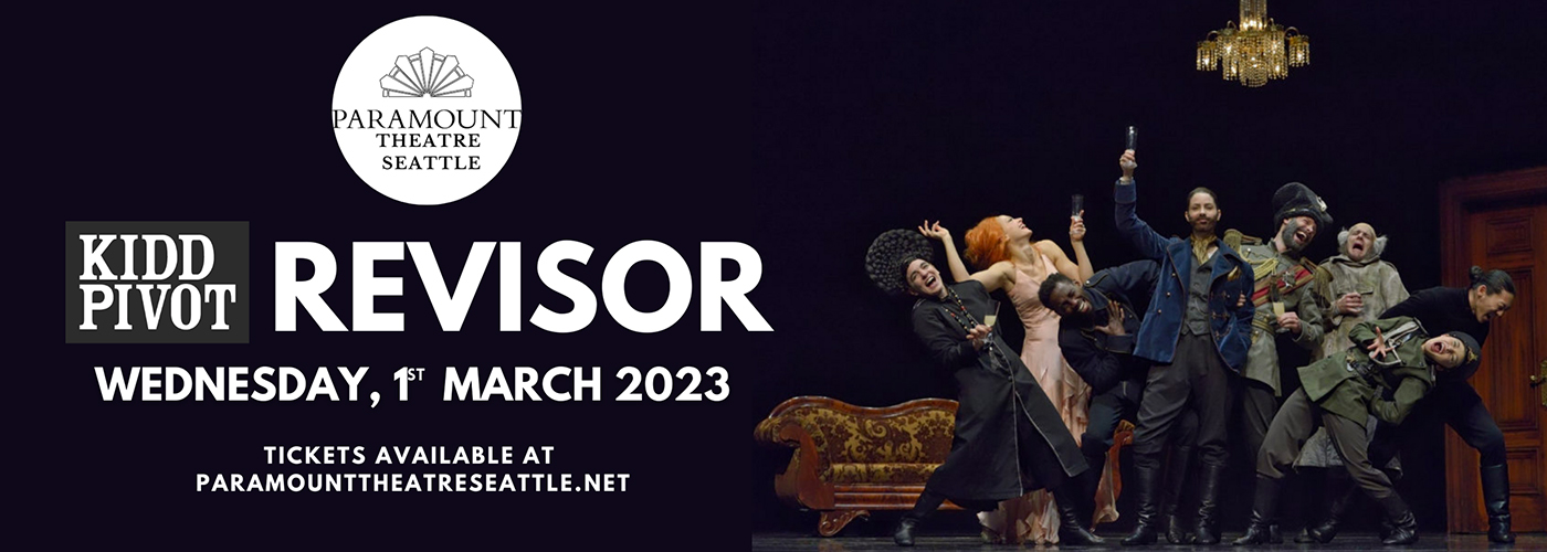 Kidd Pivot: Revisor at Paramount Theatre Seattle tickets Kidd Pivot: Revisor at Paramount Theatre Seattle