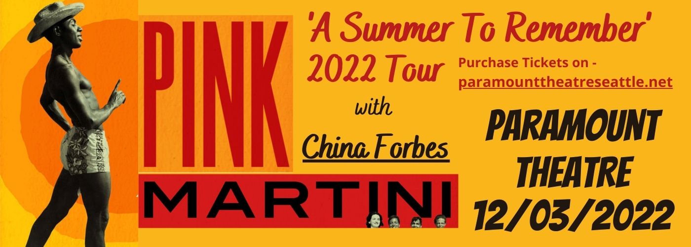 Pink Martini & China Forbes at Paramount Theatre Seattle