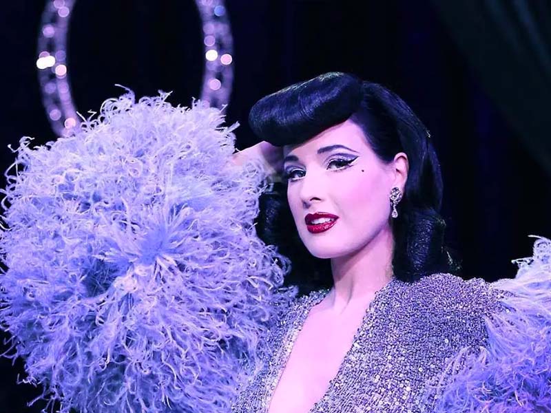 Dita Von Teese at Paramount Theatre Seattle