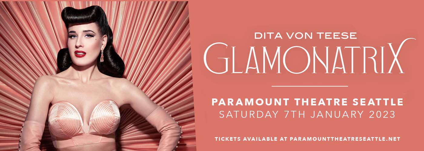 Dita Von Teese at Paramount Theatre Seattle tickets Dita Von Teese at Paramount Theatre Seattle
