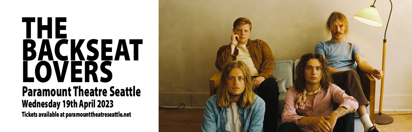 The Backseat Lovers at Paramount Theatre Seattle tickets The Backseat Lovers at Paramount Theatre Seattle