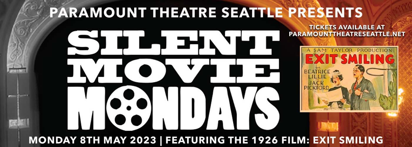 Silent Movie Mondays at Paramount Theatre Seattle
