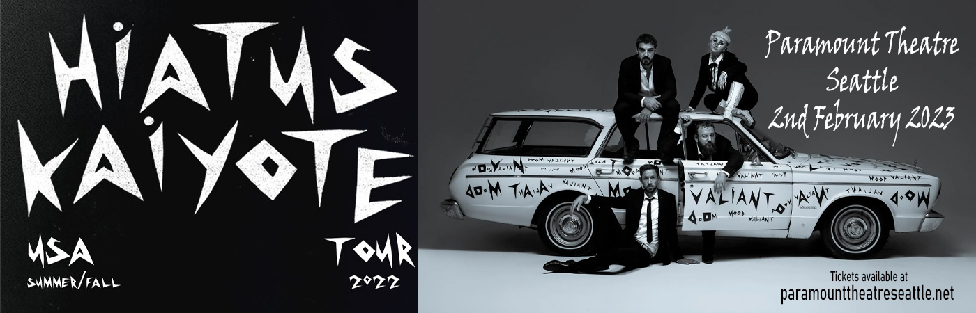 Hiatus Kaiyote at Paramount Theatre Seattle tickets Hiatus Kaiyote at Paramount Theatre Seattle