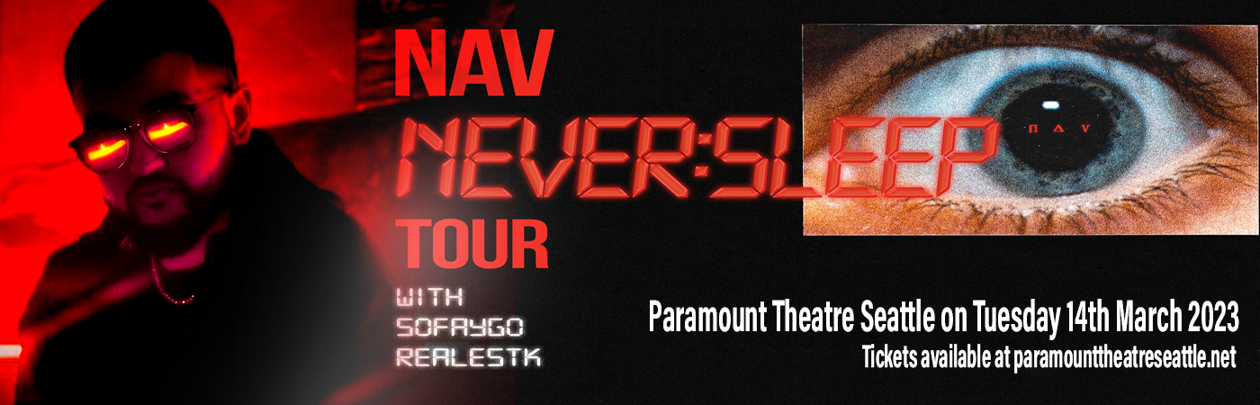NAV at Paramount Theatre Seattle tickets NAV at Paramount Theatre Seattle