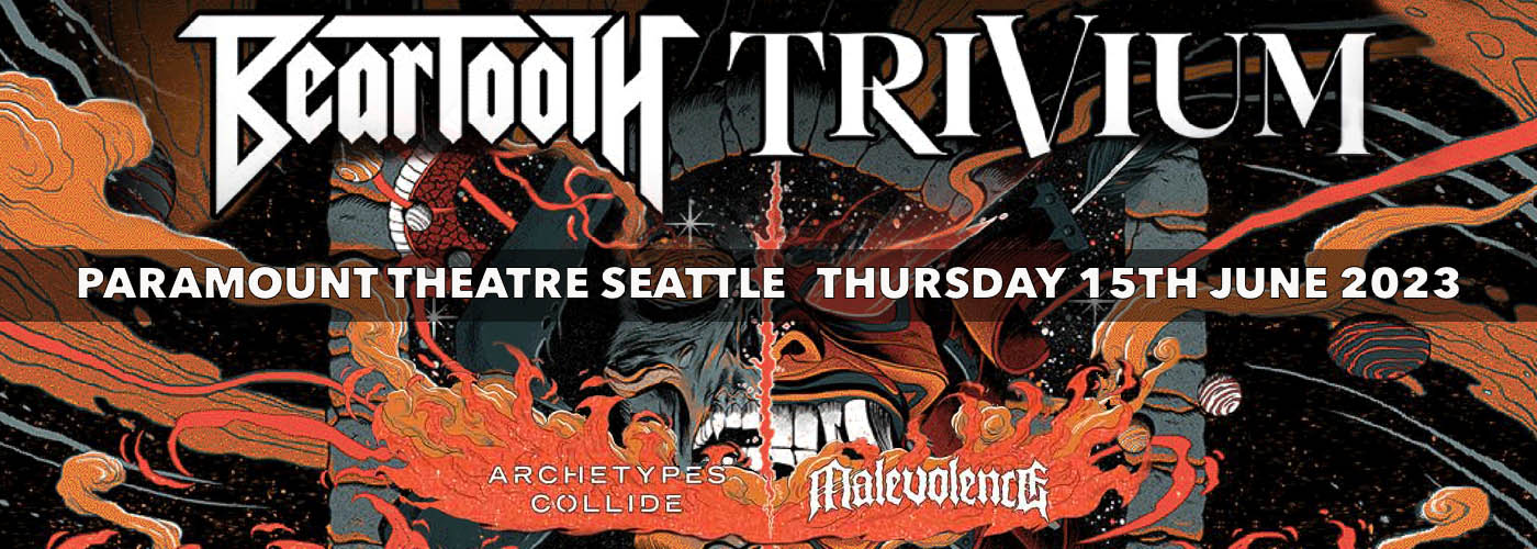 Beartooth & Trivium at Paramount Theatre Seattle tickets Beartooth & Trivium at Paramount Theatre Seattle