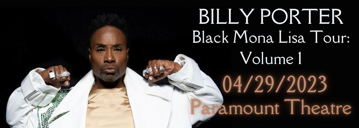 Billy Porter at Paramount Theatre Seattle