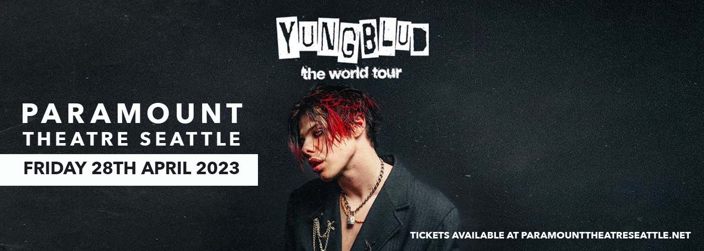 Yungblud at Paramount Theatre Seattle tickets Yungblud at Paramount Theatre Seattle