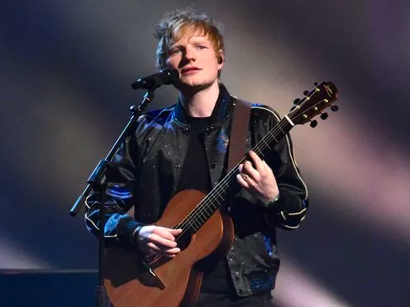 Ed Sheeran at Paramount Theatre Seattle