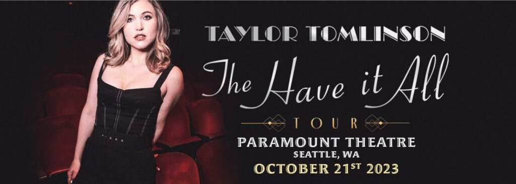 Taylor Tomlinson at Paramount Theatre