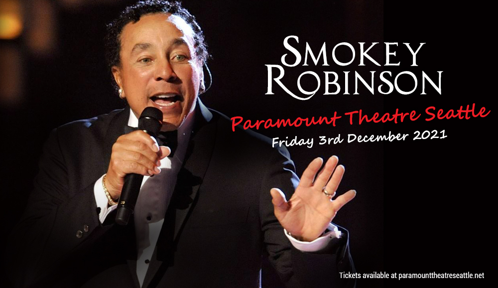 Smokey Robinson [CANCELLED] at Paramount Theatre Seattle