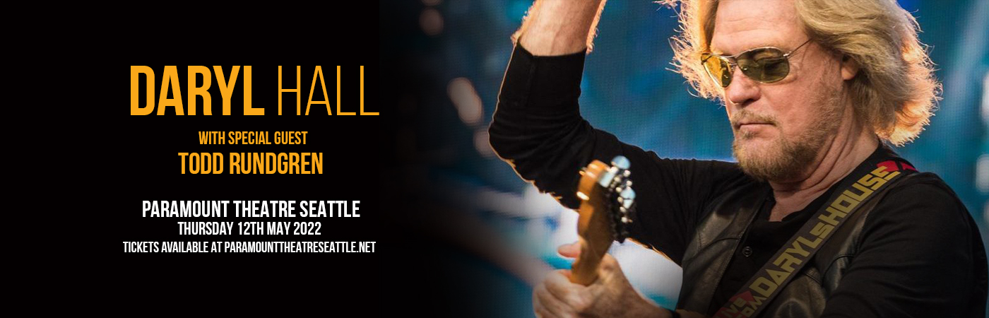 Daryl Hall & Todd Rundgren at Paramount Theatre Seattle