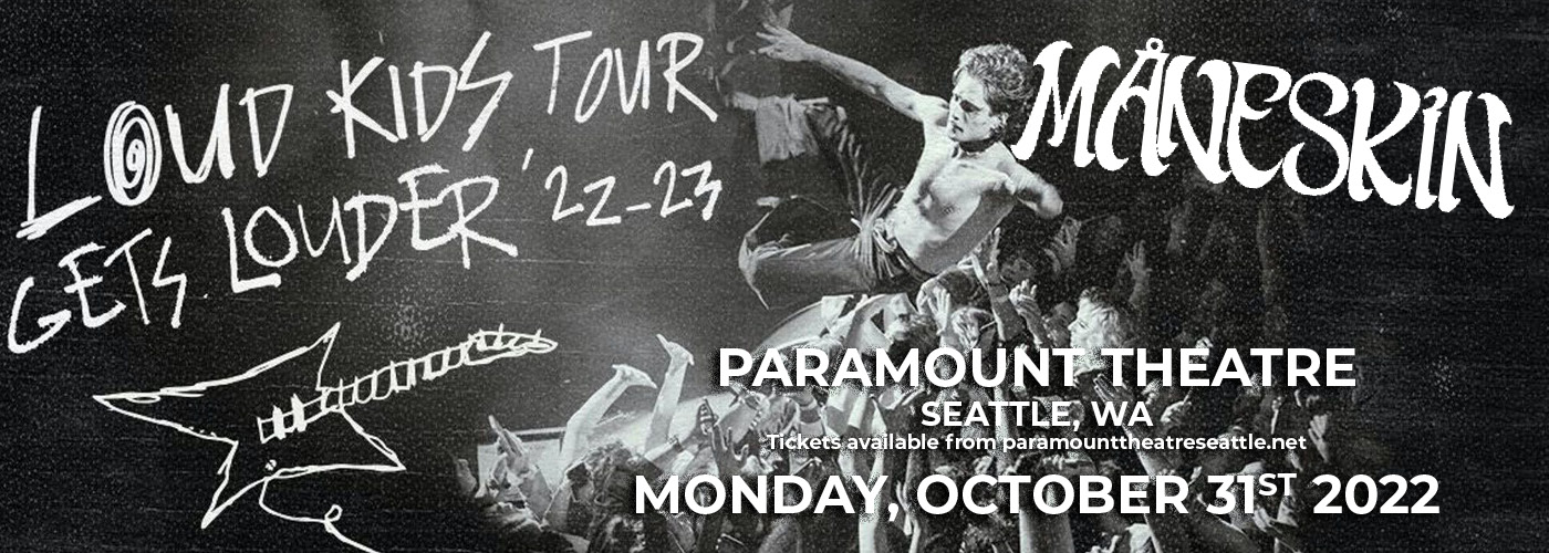 Maneskin: Loud Kids Tour at Paramount Theatre Seattle