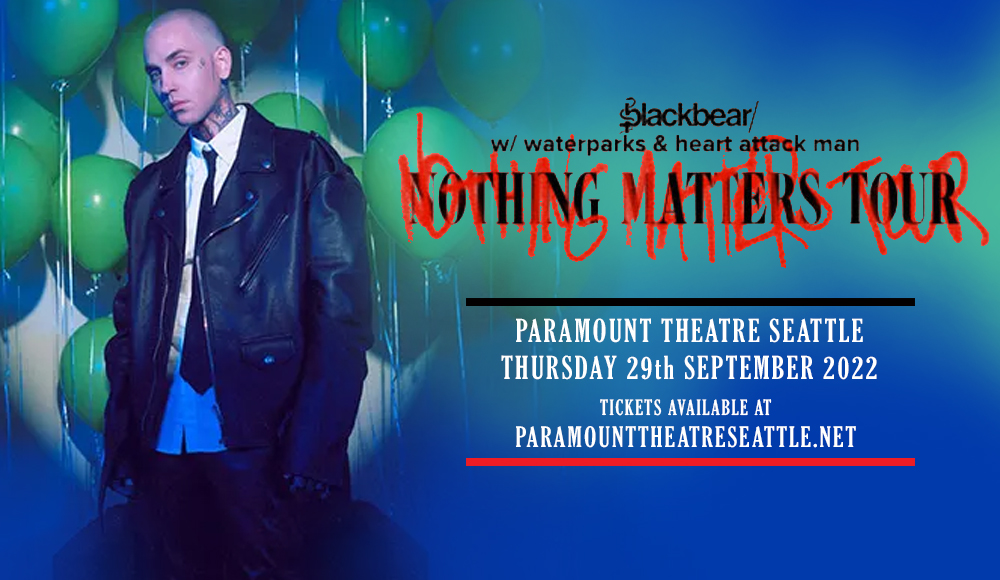 Blackbear Tickets 29th September Paramount Theatre Seattle