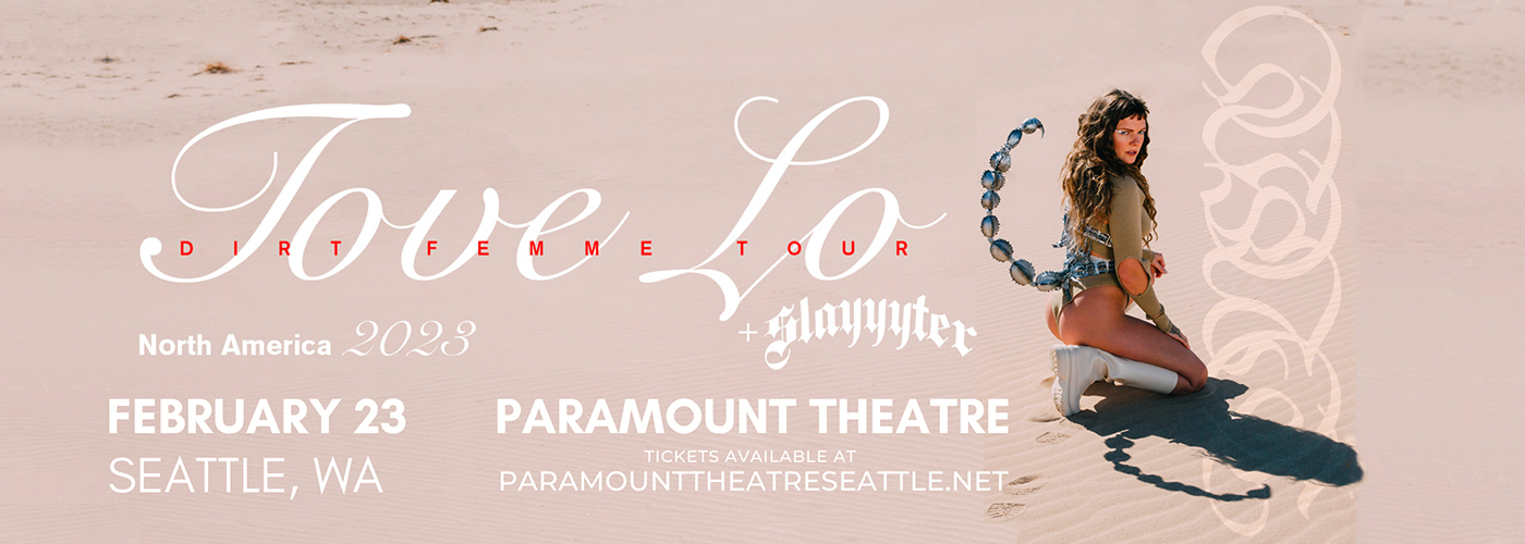 Tove Lo at Paramount Theatre Seattle tickets Tove Lo at Paramount Theatre Seattle