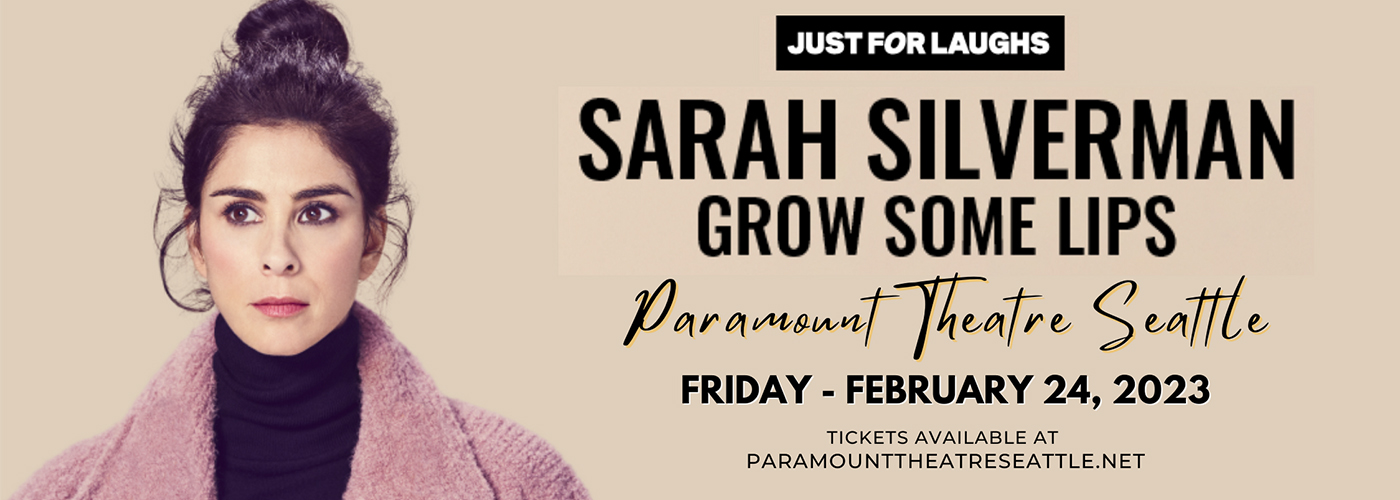 Sarah Silverman at Paramount Theatre Seattle