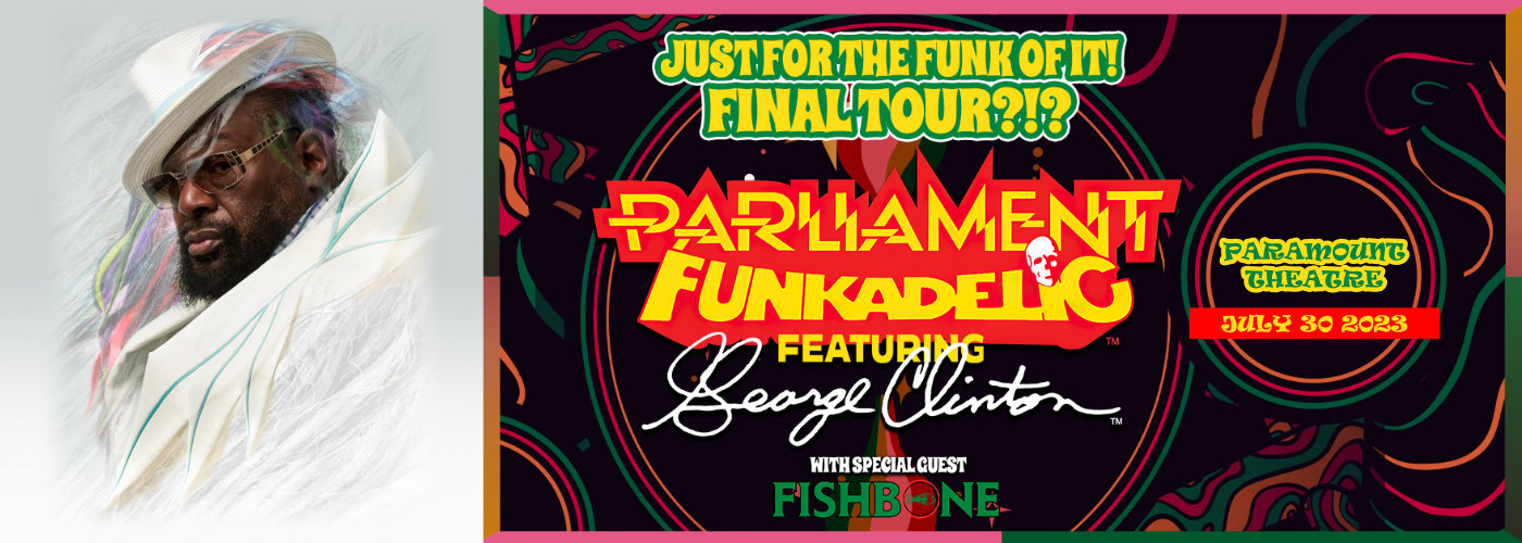 Clinton & Parliament Funkadelic Tickets 30th July Paramount